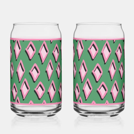 Pink Diamond Soda Glass ガラス缶 (正面)