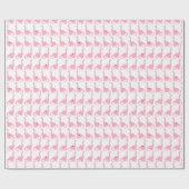 Pink Dinosaur Wrapping Paper ラッピングペーパー (フラット)