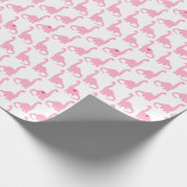 Pink Dinosaur Wrapping Paper ラッピングペーパー (角)
