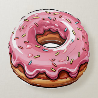 Pink Donut ラウンドクッション