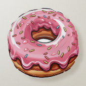 Pink Donut ラウンドクッション (裏面)