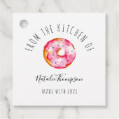 Pink Donut From the Kitchen of Baking Homemade フェイバータグ (正面)