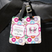Pink Donut Luggage Tag ラゲッジタグ