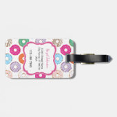 Pink Donut Luggage Tag ラゲッジタグ (裏面横)