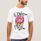 Pink Donut Streetwear Tシャツ (正面)