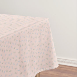 Pink Doodle Pattern Tablecloth テーブルクロス