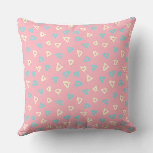 Pink Doodle Pillow クッション (裏面)