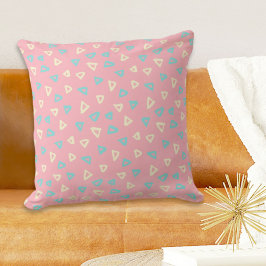 Pink Doodle Pillow クッション