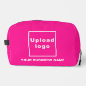 Pink Dopp Kitの会社名とロゴ ドップキット (正面)