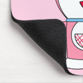 Pink Doraemi Doraemon Anime Fanart マウスパッド (コーナー)