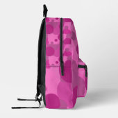 Pink dots backpack プリントバックパック (左)
