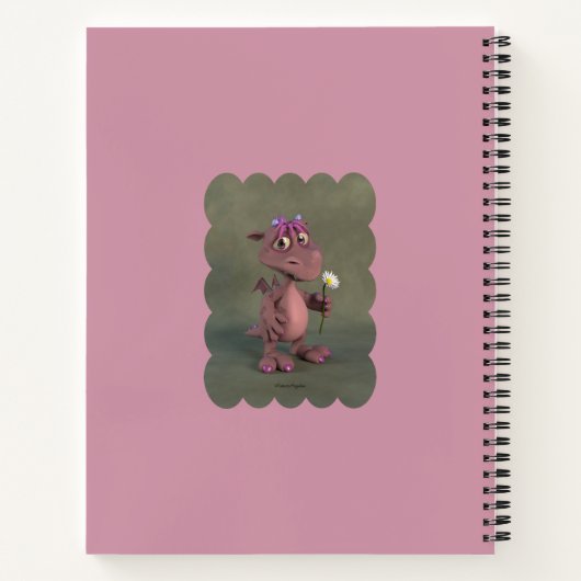 Pink Dragon ノートブック (裏面)