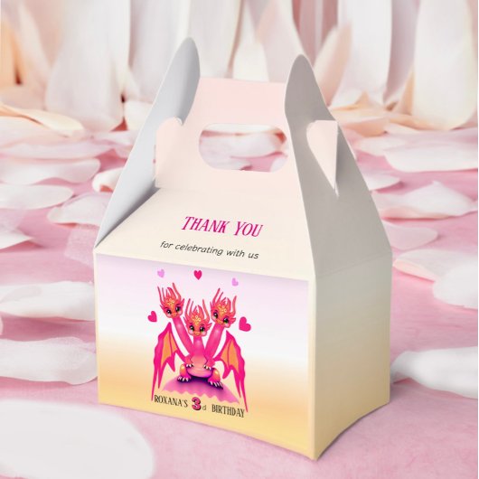 Pink dragon  フェイバーボックス