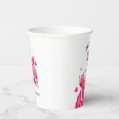 Pink dragon 紙コップ (右)