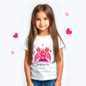 Pink dragons ベビーTシャツ