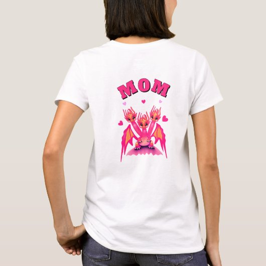 Pink dragons T-Shirt Tシャツ (裏面)