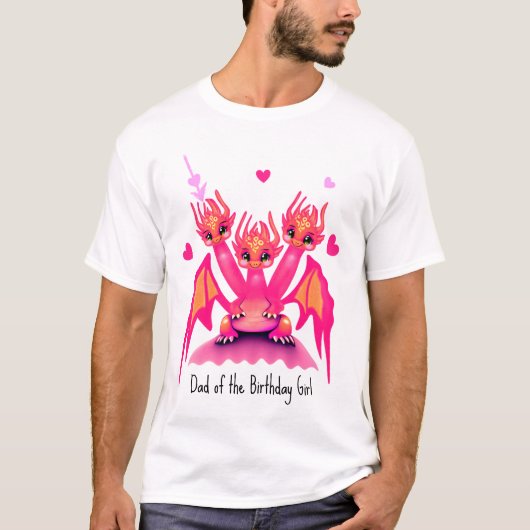 Pink dragons T-Shirt Tシャツ (正面)