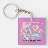Pink Dreams – Don’t Forget Me Nostalgic Keychain キーホルダー (正面)