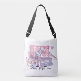 Pink Dreams – Don’t Forget Me Nostalgic Tote Bag クロスボディバッグ