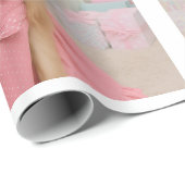 Pink dress sheltie ラッピングペーパー (ロールコーナー)