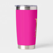Pink E, Evolve Travel Tumbler 保温保冷タンブラー (右面)