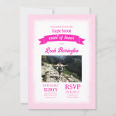 Pink Eagle Scout Court of Honor Ceremony Party (正面)