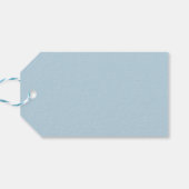 Pink Easter Egg on Light Blue ギフトタグ (裏面横)