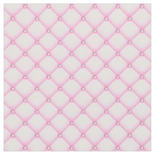 Pink Elegant Quilted ファブリック (クローズアップ)