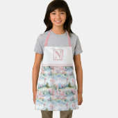 Pink Enchanting Castle Landscape - Customized エプロン (インサイチュ)