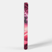 Pink Energy Butterfly Fractal Art Case-Mate iPhoneケース (裏面 / 右)