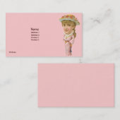 PINK ERAビジネスビクトリアンカード – カスタマイズ可能 名刺 (正面/裏面)