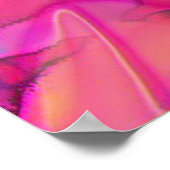 Pink Escape Print ポスター (角)