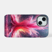 Pink explosion iPhone 15ケース (裏面横)