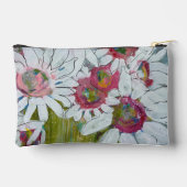 Pink Faces by Lydias Art Sangria アクセサリーポーチ (裏面)