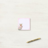 Pink Fairy Memo Pad – Enchanting Note ポストイット (デスク上)