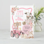 Pink Farm 3rd Birthday  招待状 (スタンド正面)