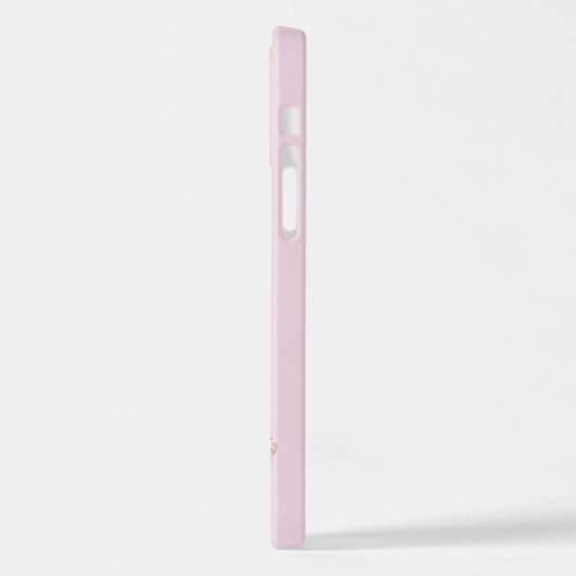 Pink Figaro phone case - telefoonhoesje roze iPhoneケース (左側面)