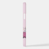 Pink Figaro phone case - telefoonhoesje roze iPhoneケース (右側面)