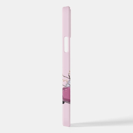 Pink Figaro phone case - telefoonhoesje roze iPhoneケース (右側面)
