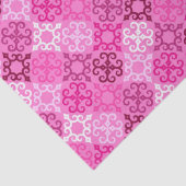 Pink Filigree Diamond Pattern  薄葉紙 (詳細)