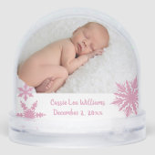 Pink First Christmas Double Photo (裏面)