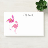 Pink Flamingo先生ノート投稿 ポストイット (オフィス)