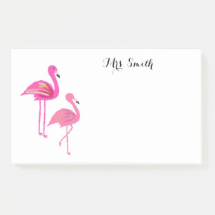 Pink Flamingo先生ノート投稿 ポストイット