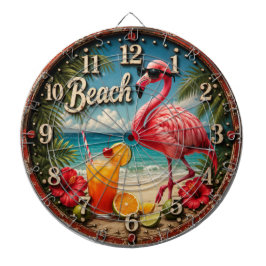 Pink Flamingo Beach ダーツボード