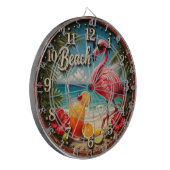 Pink Flamingo Beach ダーツボード (正面左)