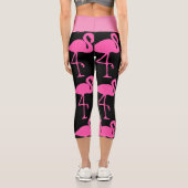 PINK FLAMINGO CAPRI YOGA LEGGINGS PANTS カプリレギンス (裏面)