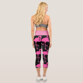 PINK FLAMINGO CAPRI YOGA LEGGINGS PANTS カプリレギンス (裏面)