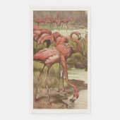 Pink Flamingo Guest Towels (正面)