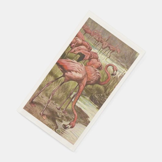 Pink Flamingo Guest Towels (コーナー)
