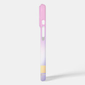 Pink Flamingo Holographic Ombre Case-Mate iPhoneケース (裏面 / 左)